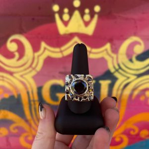 Black Diamond Nugget Ring 9.75ct 10k #31- Ring - Image 3