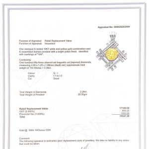 Diamond Medusa 2.26ct 10k #113 - Pendant - Image 3