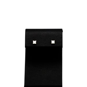 CZ Small Square Studs 14k - Earrings