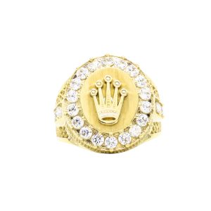 CZ Crown Ring - Ring