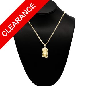 Cz Jesus 10k - Pendant