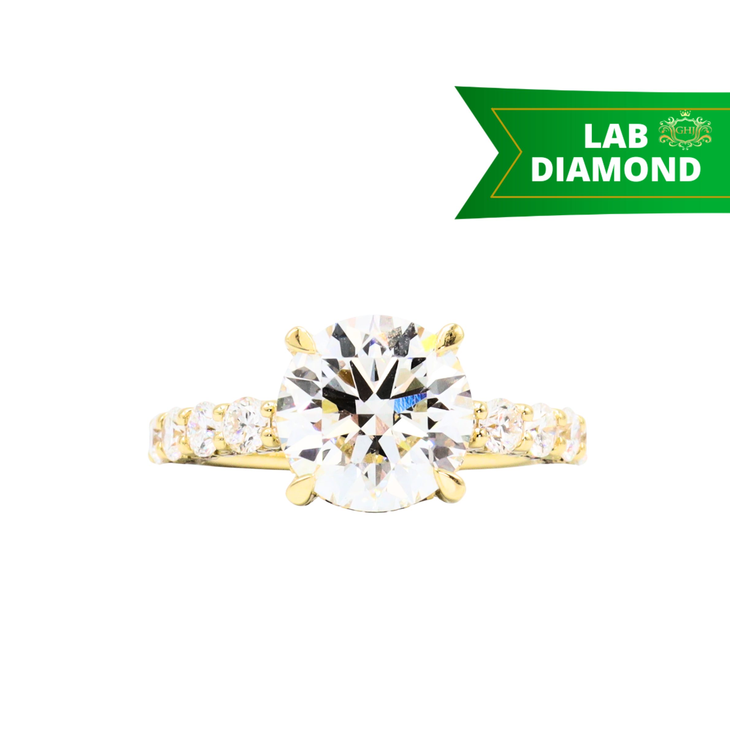 Brilliant Cut Diamond Ring 5.5ct 14k #296 – Ring