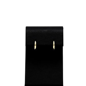 Huggie Hoops 2mm 10k- Earrings