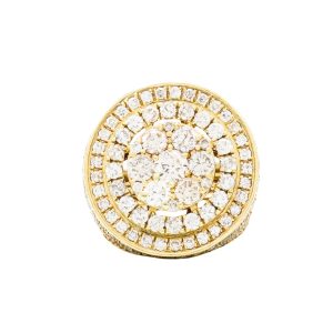 Diamond Cluster 5.4ct #122 - Diamond Ring