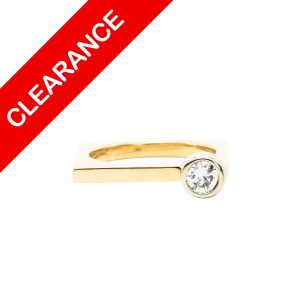 Solitaire Diamond Ring .47ct 14k - Ring