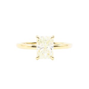 Radiant Cut 1.7ct Lab #302 - Diamond Ring