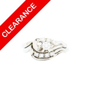 Diamond Ring Set .25ct 18k - Ring