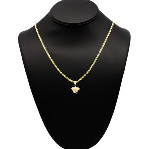 Small Medusa 10k - Pendant