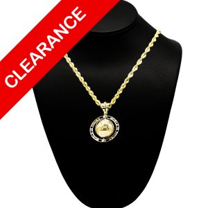 Spinning Globe 10k - Pendant