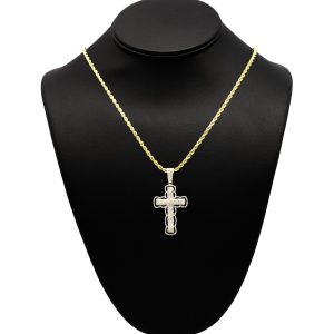 Diamond Cross .50ct- Pendant - Image 1