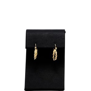 Rope Hoops 2.25mm 10k- Earrings