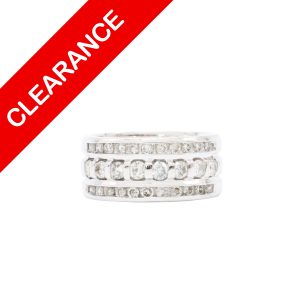 Diamond Band White Gold1ct 14k - Ring