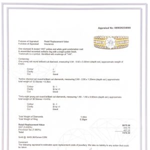 Solitaire Diamond Ring 1.4ct 14k #302 - Ring - Image 2
