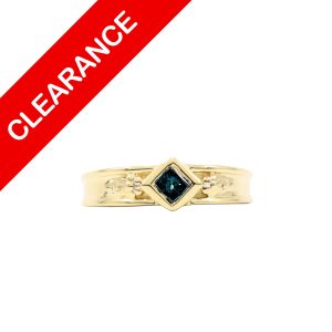 Blue Birthstone Ring 14k - Ring