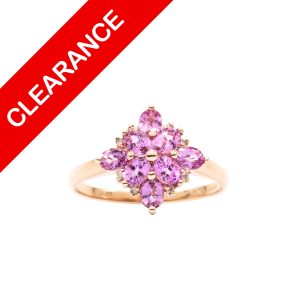 Pink Rose Gold Ring - Ring