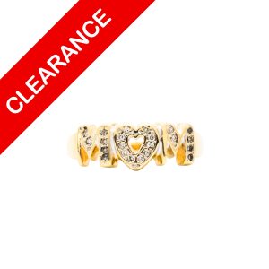 Mom Diamond Ring .10ct 10k - Ring