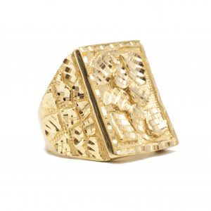 Raquel - Semi Solid Nugget Ring - Image 3