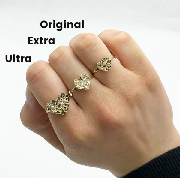 Heart finger ring 2025
