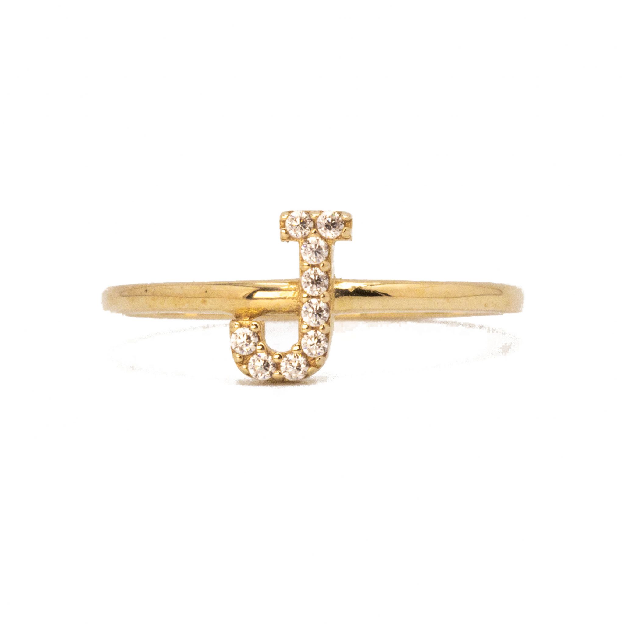 10K Initial J Ring Shimonsheves