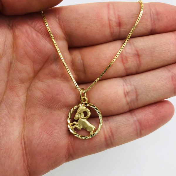 Aries zodiac hotsell pendant