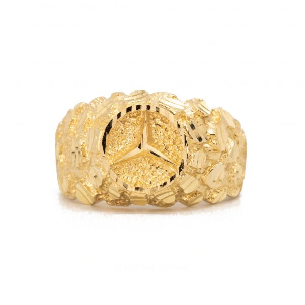 Mercedes benz 18k gold on sale ring price