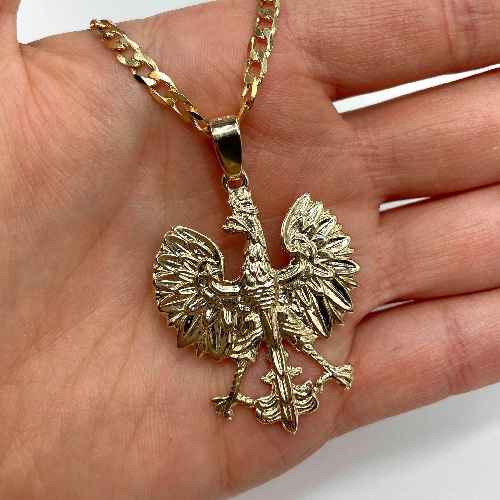 Eagle gold locket discount