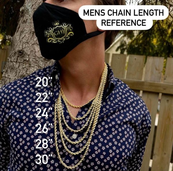 Franco 4mm 24 Chain Golden Hand Jewellery