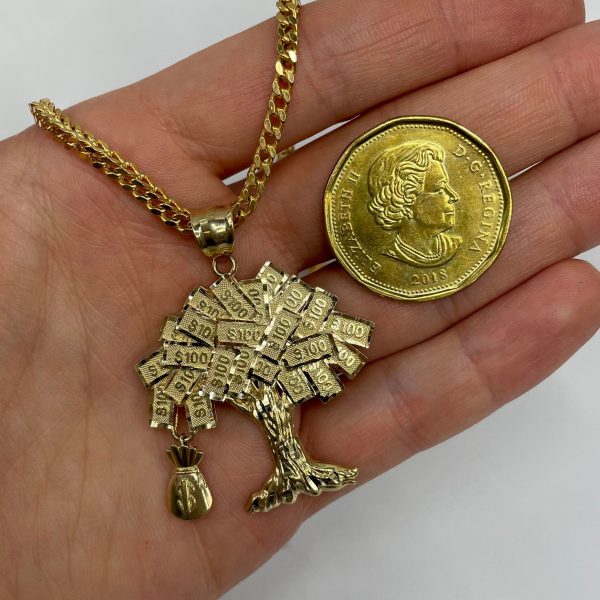 Money Tree - Pendant - Golden Hand 