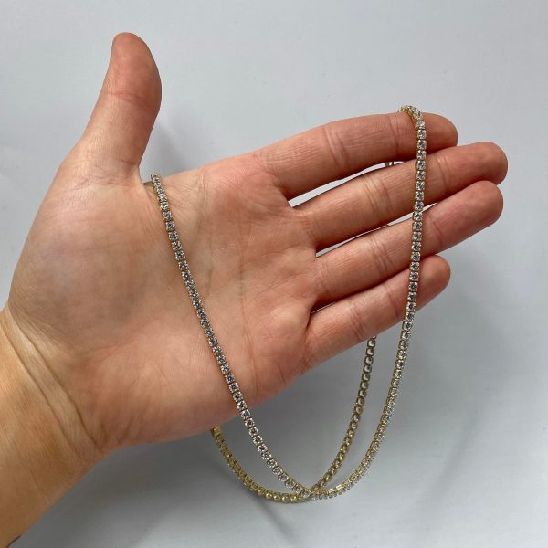 C.Z. Tennis Chain 2.95mm 22\