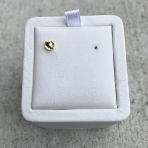 August Birthstone Flower Studs - Earring - Image 3