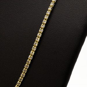Two-Tone Ice Chain 2.5mm 16" - Chain - Image 3