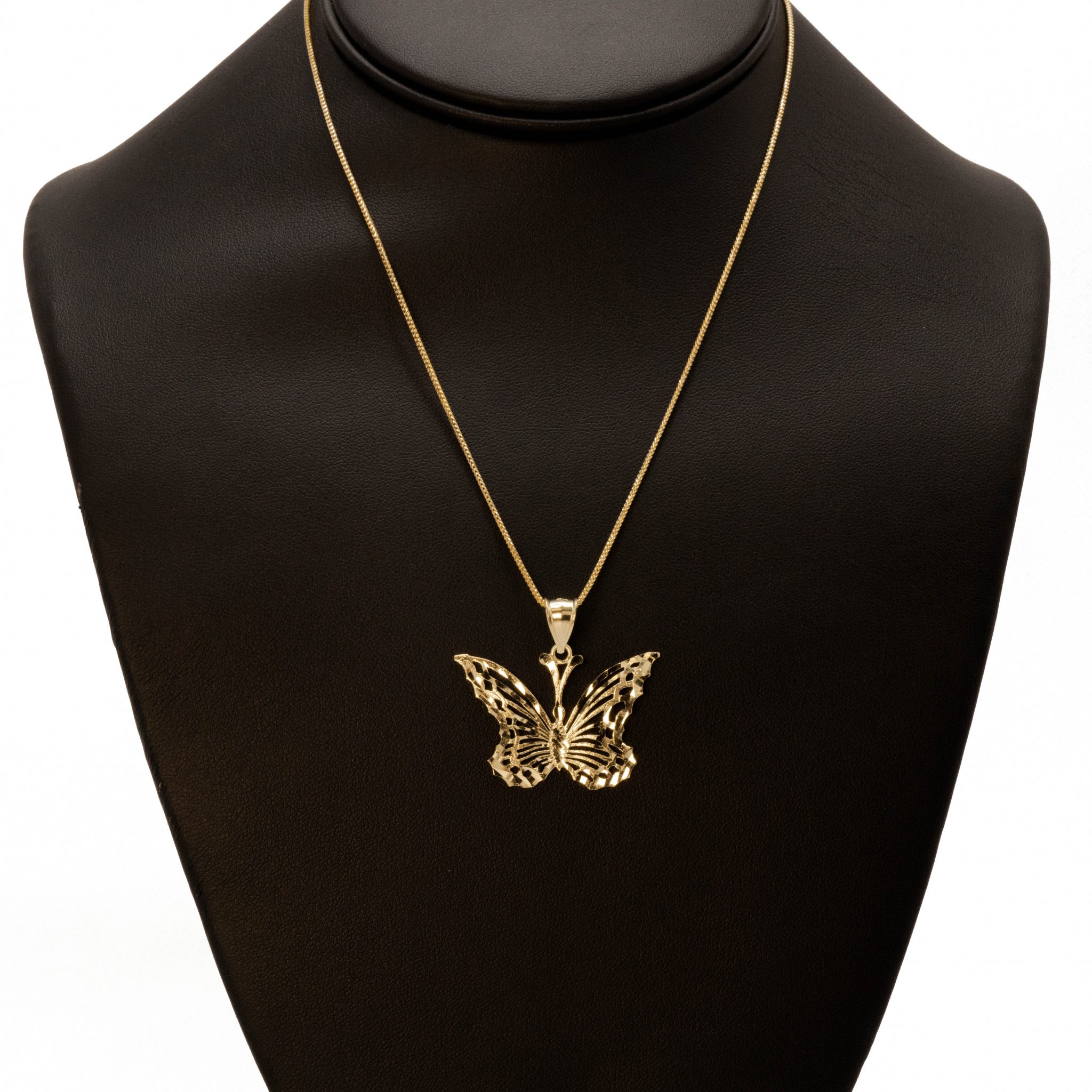 Butterfly 4 Pendant Golden Hand Jewellery