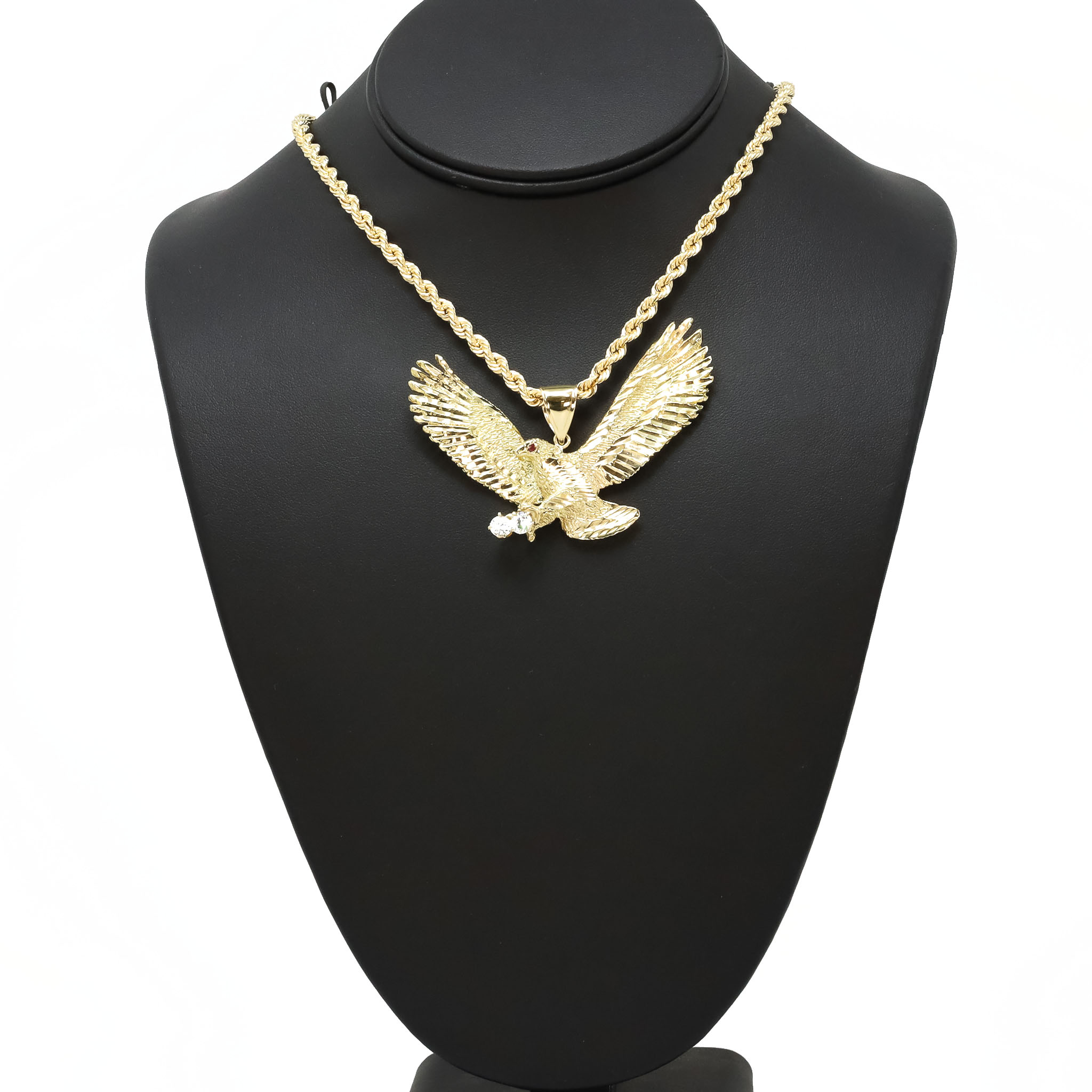 Large Eagle - Pendant - Golden Hand Jewellery