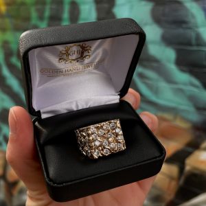 Alexis 3.57ct #145  - Diamond Nugget Ring - Image 3