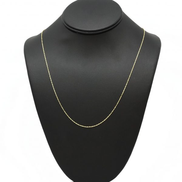 Light Sparkle link .95mm 22" Chains Golden Hand Jewellery