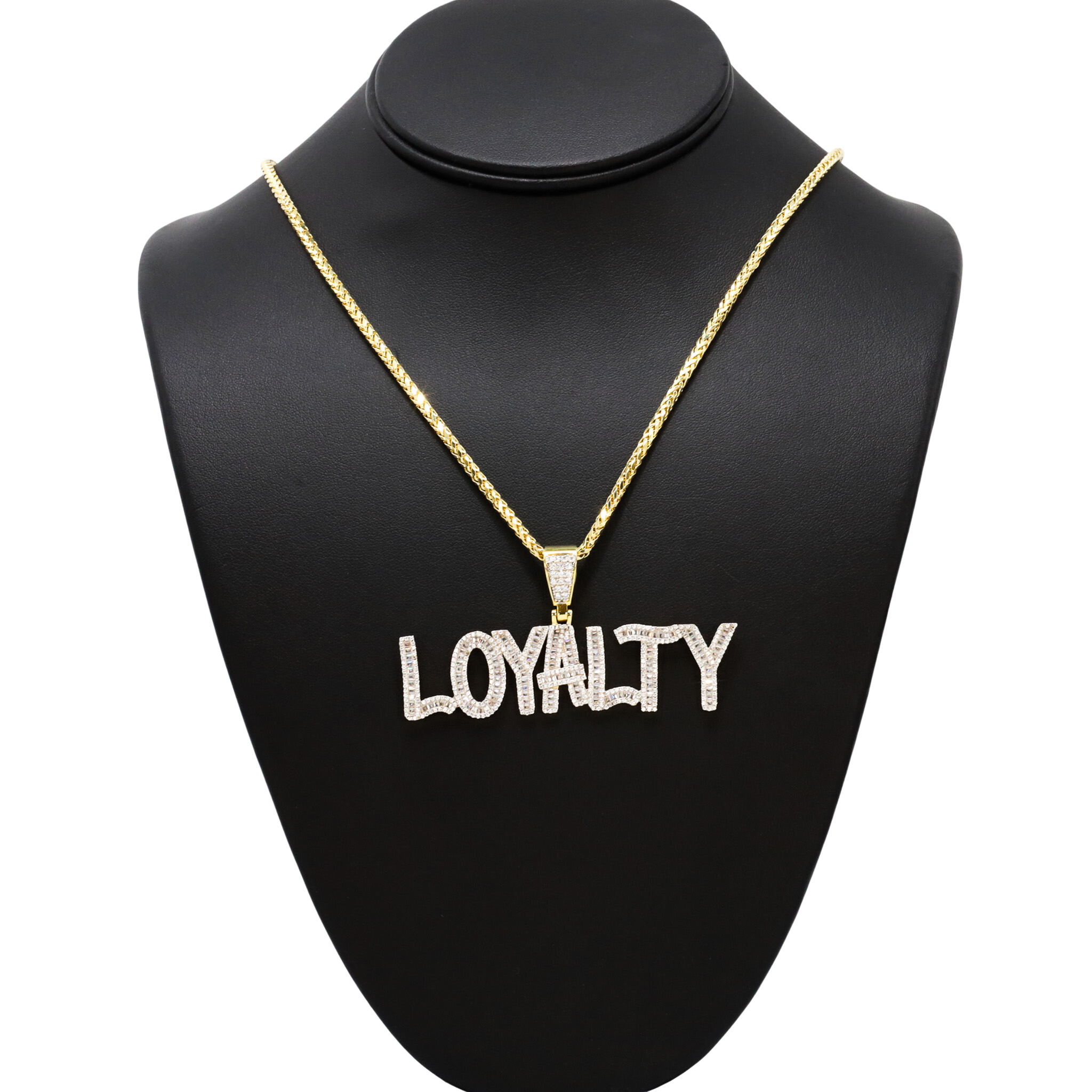 Gold Plated Loyalty Silver Pendant Golden Hand Jewellery