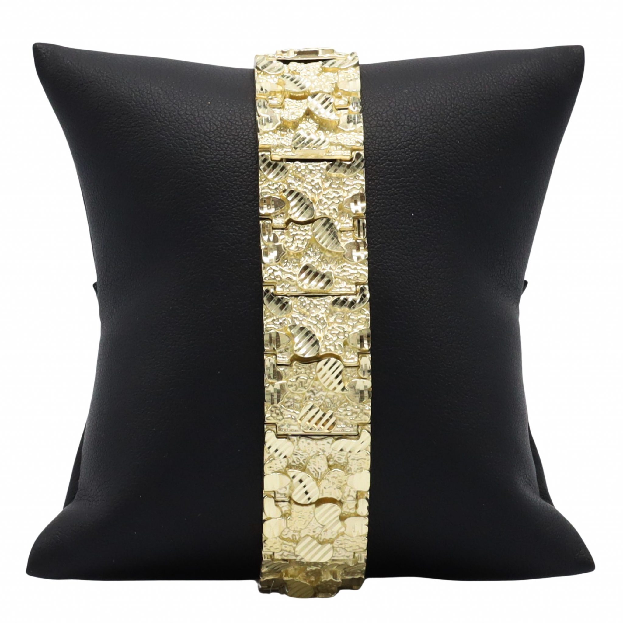 Nugget 24.75mm 8.5 Bracelet Golden Hand Jewellery