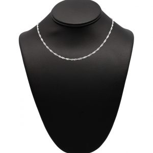 Singapore 2.5mm 16" - Silver Chain