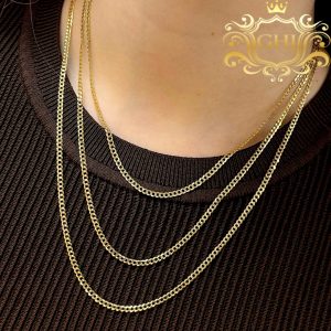 Solid Cuban 2.5mm 18" - Chains - Image 2