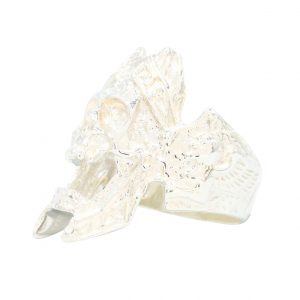 Worst Nightmare Skull - Silver Ring - Image 3