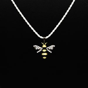 Bee - Silver Pendant - Image 3
