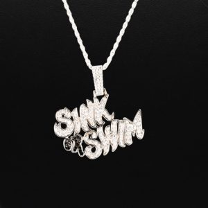 Sink Or Swim - Silver Pendant - Image 3