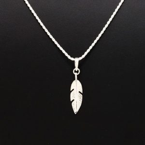 Feather - Silver Pendant - Image 3