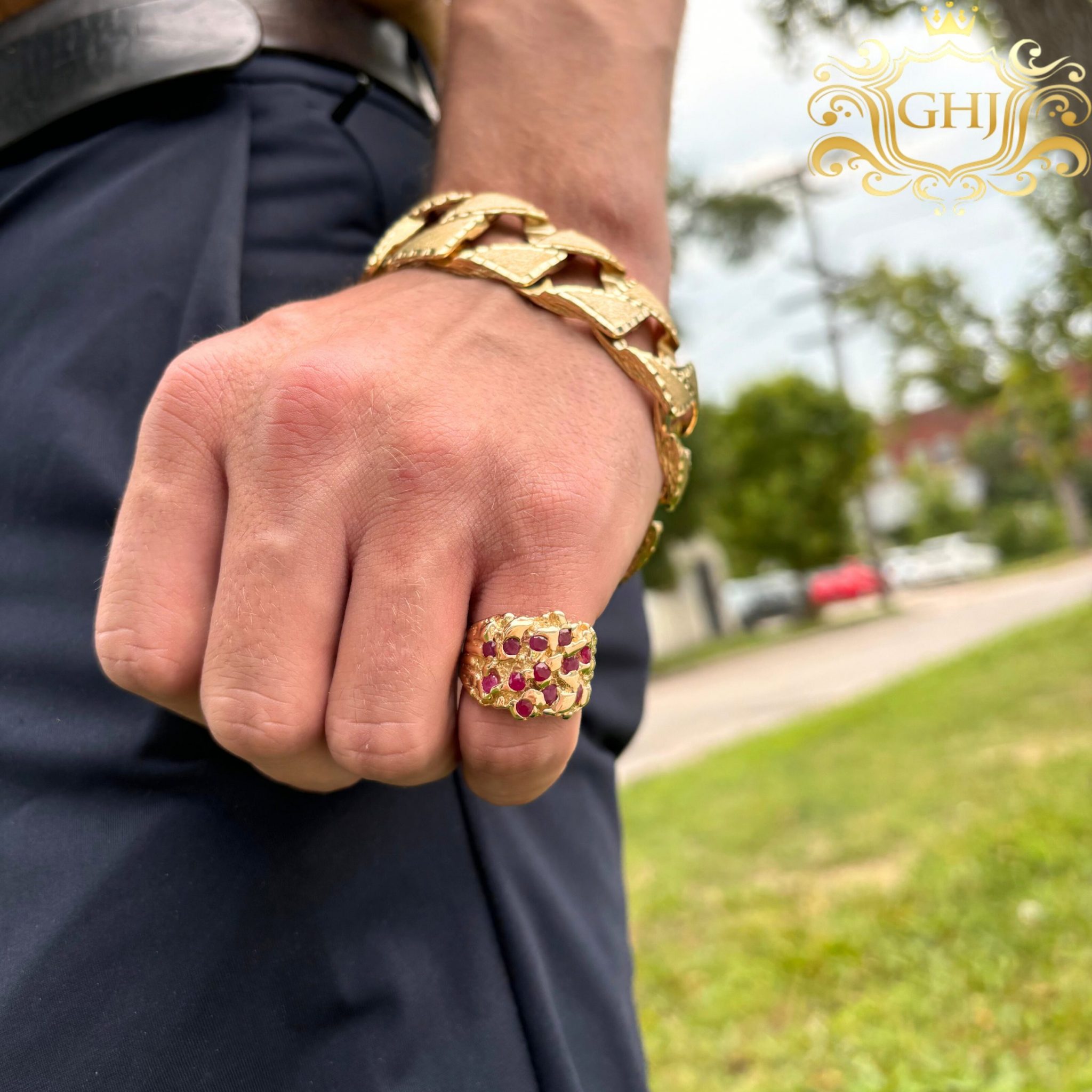 Nugget ring 10k on sale