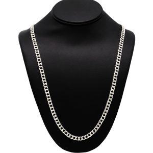 High Polish 6mm 30" GHJ171 - Silver Chain