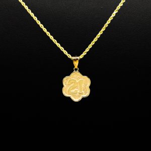 Twenty One 10k - Pendant - Image 2