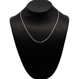Silver Paperclip 1.8mm 18" - Silver Chain - Image 1