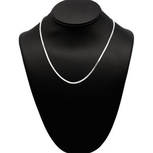 Silver Box 2.2mm 18" - Silver Chain - Image 1