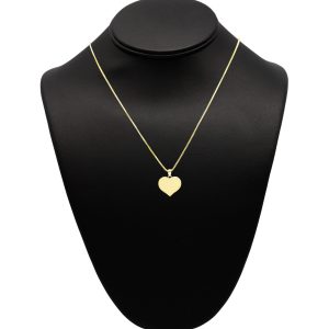 Medium Heart 10k - Pendant - Image 1