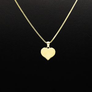 Small Heart 10k - Pendant - Image 2